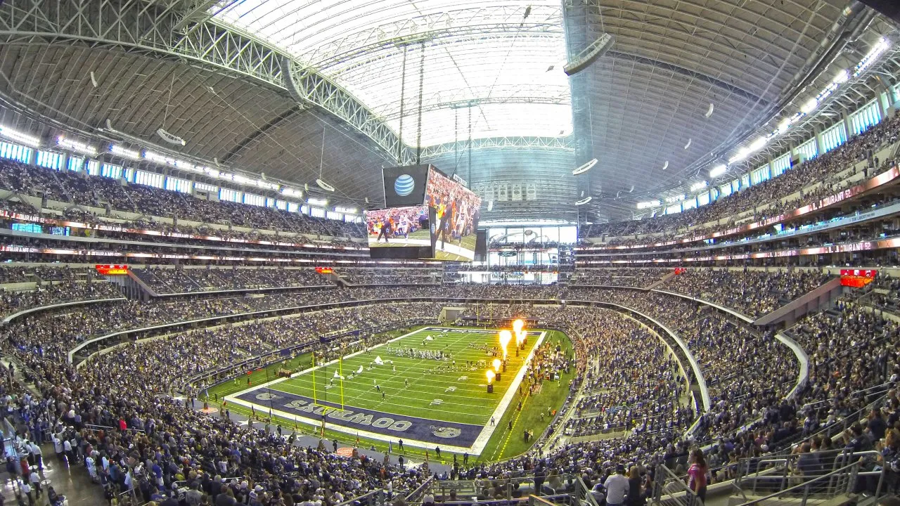 AT&T Stadium stadium interior, Arlington, Texas, USA