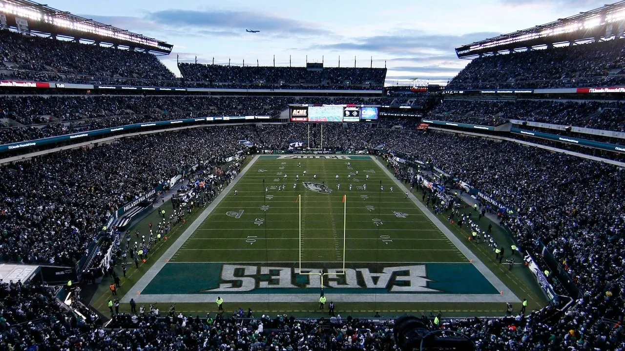 Lincoln Financial Field pitch view, Philadelphia