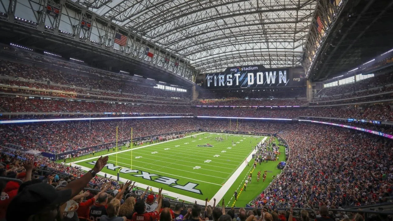 Reliant Stadium stadium interior, Houston, Texas, USA