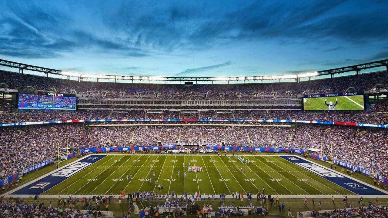 MetLife Stadium pitch view, East Rutherford